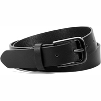 Ceinture en cuir de vachette de luxe pour homme, de haute qualité, avec logo personnalisé, boucle en alliage, respirante, légère, durable, 3,5 cm