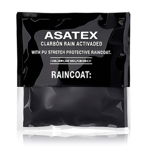 ASATEX Black Rain Trousers with PU Stretch Protective <b>Raincoats</b> - Product Image 2