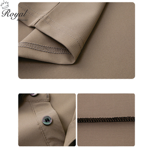 BROWON marca Polo camisa hombres camisetas 2023 verano nuevo Color sólido Regular Fit hombres ropa Turn-Down Collar manga corta Polo de negocios - Product Image 5