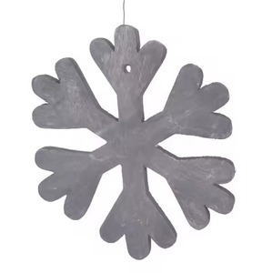 Adornos colgantes de Navidad de madera natural Decoraciones para árboles de Navidad ecológicas Regalos - Product Image 1