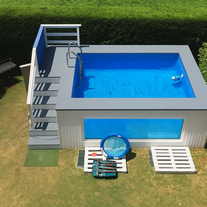 12ft hồ bơi ngoài trời trên bán sẵn sàng thiết bị prefab bơi lớn bơi sang trọng và Spa - Product Image 5