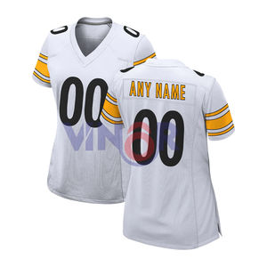 Maillot de football américain confortable en polyester, design optimal, vente chaude, logo personnalisé, disponible en grandes tailles - Product Image 6