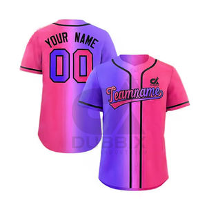 Uniforme de Béisbol al por Mayor para Hombre, Diseño 2023, Personaliza tu Propio Uniforme de Béisbol Transpirable para Adultos, 100% Poliéster - Product Image 4