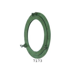 Hublot de bateau nautique vert en aluminium avec hublot de bateau en verre transparent en aluminium Hublot marin Fournitures de fenêtre de bateau - Product Image 1