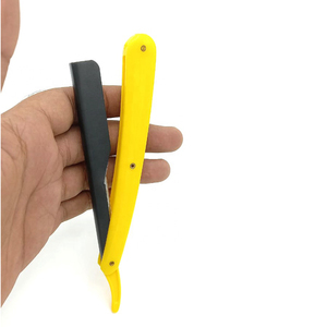 Mango de plástico Hoja intercambiable expuesta Maquinilla de afeitar de peluquero Logotipo personalizado Maquinilla de afeitar de peluquero deslizante - Product Image 2