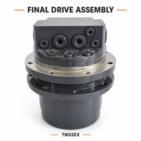 PHV-1B TM02EX WTM-02 Final Drive Travel Motor Assy 21W-60-22130 untuk Excavator Mini 0.8-2 Ton PC01 PC09