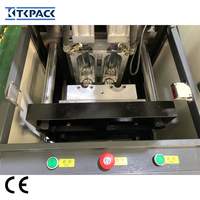 Machine de soufflage de bouteilles d'eau semi-automatique à 2 cavités TKPACK LS-B3L 10ml-3L PP/PET 1000BPH Mitsubishi PLC