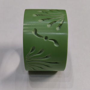 Ensemble d'anneaux de serviette ronds en résine, style classique, écologiques et durables, pour la restauration, la vaisselle de Noël et la cuisine domestique - Product Image 4