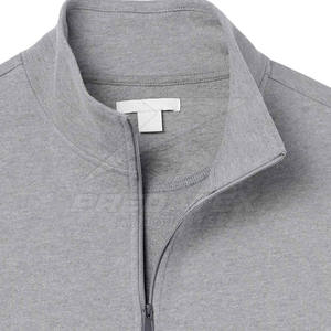 Suéter ligero con cremallera de algodón mezclado, ropa informal, diseño cómodo recién llegado - Product Image 5