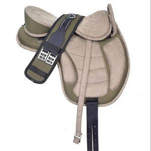 Selle de cheval synthétique sans arbre de qualité supérieure Selle de course à montage complet - Product Image 1