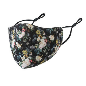 Vente en gros de masques de protection en tissu de coton lavable et réutilisables avec logo personnalisé OEM fil de nez réglable de sécurité pour adultes - Product Image 4
