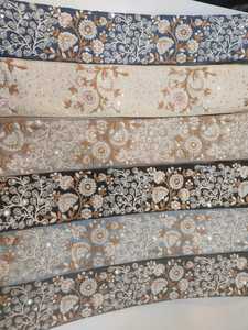 Wholesale Multiple Colors Flower Embroidery Lace Trimming for Girl Clothes - Product Image 2