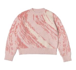 Suéter personalizado de alta calidad con cuello redondo, suéter de manga larga, Jersey de punto para hombre, prendas de punto Jacquard, suéteres de Mohair para hombre - Product Image 3