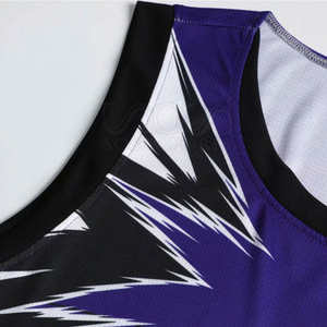 Uniformes de camiseta de baloncesto de talla grande para hombre al por mayor, diseño de bordado Reversible hecho a medida, transpirable, último lanzamiento - Product Image 6