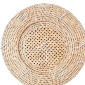 Manteles individuales redondos con aislamiento de cuerda de yute y paja tejida, manteles individuales redondos personalizados adecuados para mesa de comedor de Hotel en casa - Product Image 5