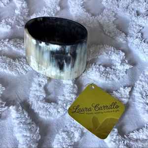 Beau bracelet en corne de bohème pour hommes et femmes artisanat naturel bracelet en laiton élégant bracelet de bijoux en corne - Product Image 2