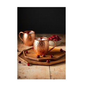 Copper <b>Moscow</b> <b>Mule</b> <b>Mugs</b> Rose Gold Finishing Hammer Design Metal <b>Mugs</b> At Best Price and Design Drinkware - Product Image 4