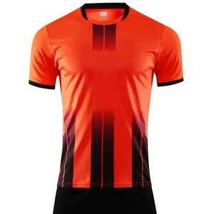 Conjunto de uniforme de fútbol de manga corta para niños y niñas, ropa de equipo de competición de entrenamiento deportivo, tallas 3XS-5XL, nombre personalizado - Product Image 1