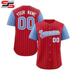 High Quality Custom Baseball Jersey Sublimation Embroidery Logo Baseball Shirts in wholesale cheap rate with your own designs - Product Image 2