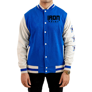 แจ็คเก็ตวาร์ซิตี้ปักโลโก้กันลมสำหรับผู้ชาย สินค้าขายดี มีหลายขนาดสำหรับฤดูหนาว - Product Image 1