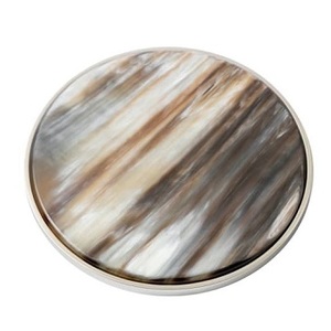 Sous-verres en corne naturelle de haute qualité, style en gros, sous-verres faits à la main, vaisselle de table, sous-verres à thé et à café - Product Image 1