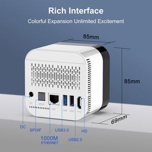 H96 max 4GB RAM 8k-streaming tốt nhất <span class=keywords><strong>media</strong></span> <span class=keywords><strong>player</strong></span> STB mạnh wifi 6 Internet Thông Minh OTT siêu hộp Google Android 14 Set-Top TV Box - Product Image 5