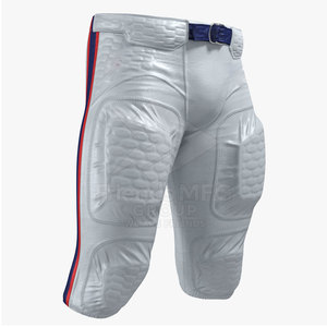 Pantalones Acolchados de Fútbol Americano de Alto Rendimiento, Ecológicos y Ligeros, 100% Poliéster, Tejido Transpirable para Entrenamientos - Product Image 3