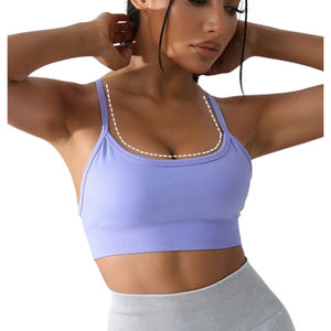 Sujetadores deportivos de LICRA de secado rápido con impresión de transferencia de calor Sujetadores deportivos de LICRA de secado rápido de alta calidad - Product Image 4