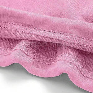 Top corto de mujer de calidad superior superventas, sudaderas con capucha en línea de color sólido - Product Image 6