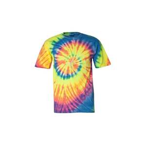 T-shirt tie-dye à la mode de haute qualité pour hommes impression personnalisée décontracté à manches courtes vêtements pour hommes-pour l'été en gros pas cher - Product Image 1
