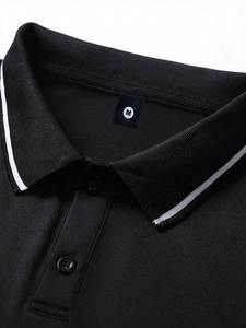Polos de diseño personalizado de estilo de lujo para hombre, cantidad a granel, polos recién llegados de secado rápido a la venta - Product Image 3