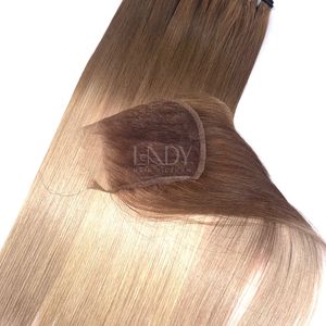 Extensions de Cheveux Humains Vietnamiens de Qualité Supérieure, Lisses Comme des Baguettes, Cheveux Fins de Bébé, Couleur Ombrée, Lot de Bundles avec Closure 2025 – Prix Exceptionnel - Product Image 4
