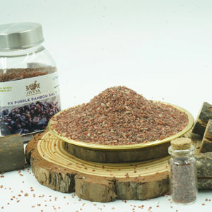 Vente en gros de poudre de sel de bambou torréfié 9X extrait de plantes cultivées sauvages pot Mason emballé sous vide en boîte pour les soins de beauté - Product Image 1