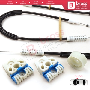 Juego de Reparación de Elevalunas Eléctrico BWR810, Delantero Derecho, para Passat B6 3C 3C2 3C5 2005-2011, 4/5 Puertas, 3C1837462 - Product Image 5