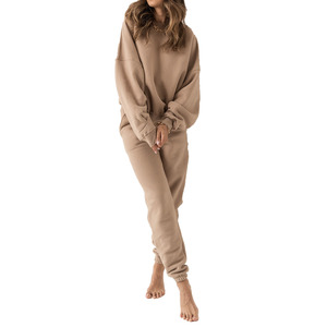 Vente chaude 2023 personnalisé formation Jogging confortable fermeture éclair survêtements deux pièces ensemble survêtements pour femmes - Product Image 1