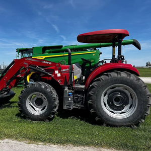 Tractor Agrícola Usado Case IH 165 de 40 HP, 70 HP, 80 HP con Cabina Cerrada - Product Image 4