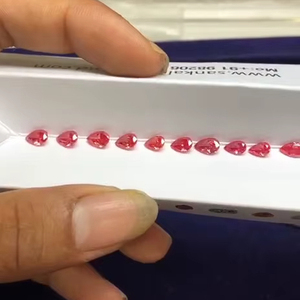 Diamant de laboratoire VVS1, taille poire, pierre libre, couleur D E F, rose, couleur fantaisie, certifié, taille idéale, vente en gros - Product Image 1