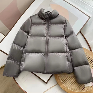 OEM Men's Premium Quality Solid Zip up Oversize Puffer <b>Jacket</b> Winter Warm Custom Quilted Waterproof High Quality Down <b>Jackets</b> - Product Image 3