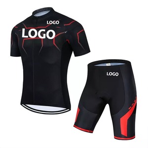 ชุดยูนิฟอร์มสำหรับปั่นจักรยาน,ชุดเอี๊ยมและกางเกงขาสั้นทำจากผ้าเจอร์ซีย์สำหรับขี่จักรยานเลือกแบบได้ตามต้องการ - Product Image 6