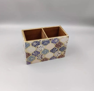 Recién llegado, Caddy de madera, soporte para cubiertos de madera de la mejor calidad, soporte para cucharas de Tayyab Handicraft - Product Image 3