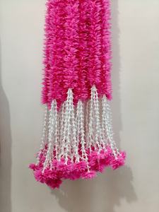 Tissu jasmin guirlande florale chaîne Punjabi indien mariage décor événement Shaadi bébé douche nuptiale douche Diwali décoration de la maison - Product Image 6