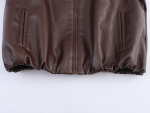 Nouveauté Vestes en cuir de haute qualité Vestes sur mesure Col rabattu Nouveau design Vestes en cuir de vache - Product Image 5