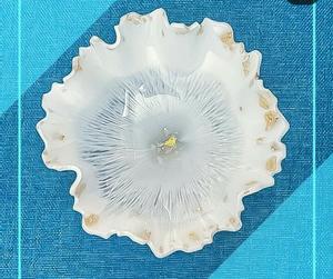 ชามเรซินแบบหมุนวนสีชมพูสำหรับใช้ในอินเดียสำหรับงานปาร์ตี้ - Product Image 2