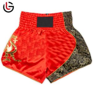 Top Trending Printed Boxing Shorts Logotipo personalizado Hombres Muay Thai Shorts Nuevo diseño corto para hombres - Product Image 1