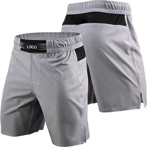 Pantalones cortos de boxeo con impresión de logotipo personalizado Ufc sublimación personalizada Pantalones cortos Ufc 100% Poliéster Ropa de artes marciales con diseños personalizados - Product Image 1
