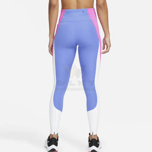 Mallas deportivas de alta calidad para mujer, estampado de cintura alta personalizado, tejido de punto transpirable elástico, estilo informal, venta en línea - Product Image 2