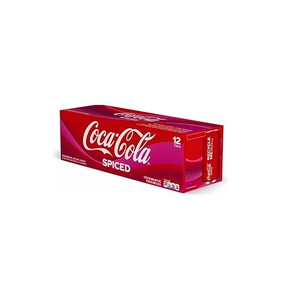 Coca-Cola Sabor Frambuesa Especiada, 12 Latas de 355ml, Contiene Cafeína 34mg por 100ml para un Efecto Estimulante Suave, Suministro al por Mayor - Product Image 5