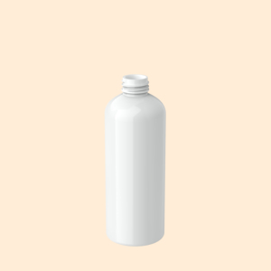 Solutions d'emballage JK 400 ml pour bouteille PET vide en forme de balle avec emballage en plastique - Pour savon liquide, shampoing, lotion - M0497T - Product Image 1
