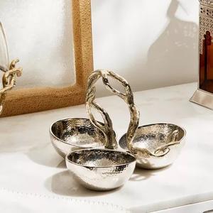 Fancy Vantage Modern Brass Shiny Polish Condiment Venta caliente Premium Bowl Luxuries Royal Classic Look Fruit Serving Tazón hecho a mano - Product Image 5