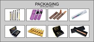 Kéo Cắt Lông Mày Bằng Thép Không Gỉ Half Gold Chất Lượng Tốt Nhất (Cong) Để Tỉa Lông Mày Và Lông Mi, Dụng Cụ Làm Đẹp - Product Image 5